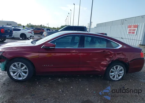 2017 Chevrolet Impala 1Lt from USA, damaged, VIN 2G1105S31H9176932